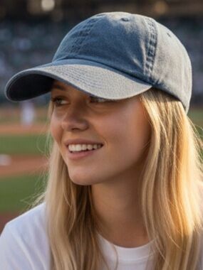 Fahrenheit Blue Wash Baseball Cap